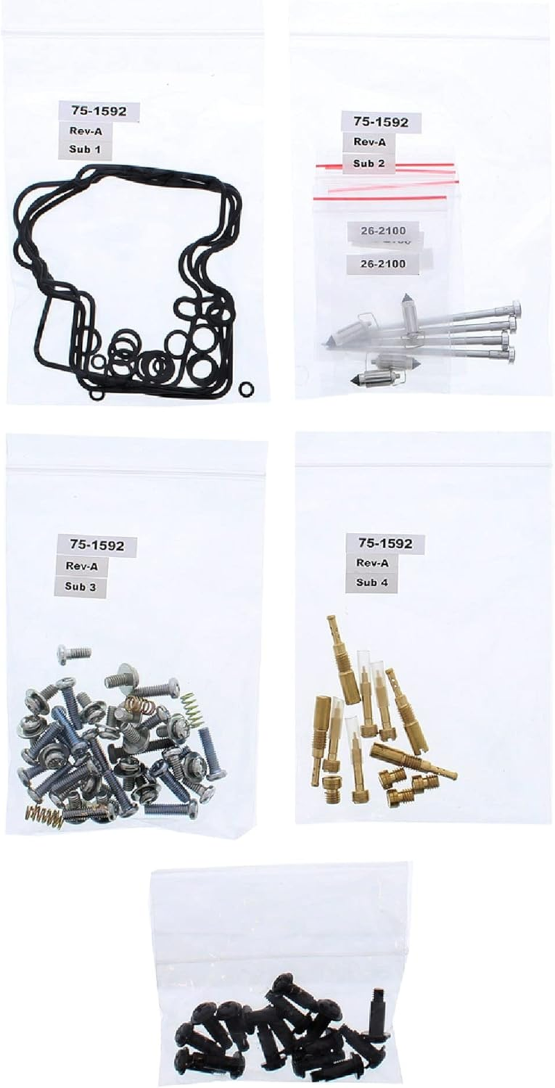 All Balls Racing 26-1677 Carburetor Rebuild Kit image number 3
