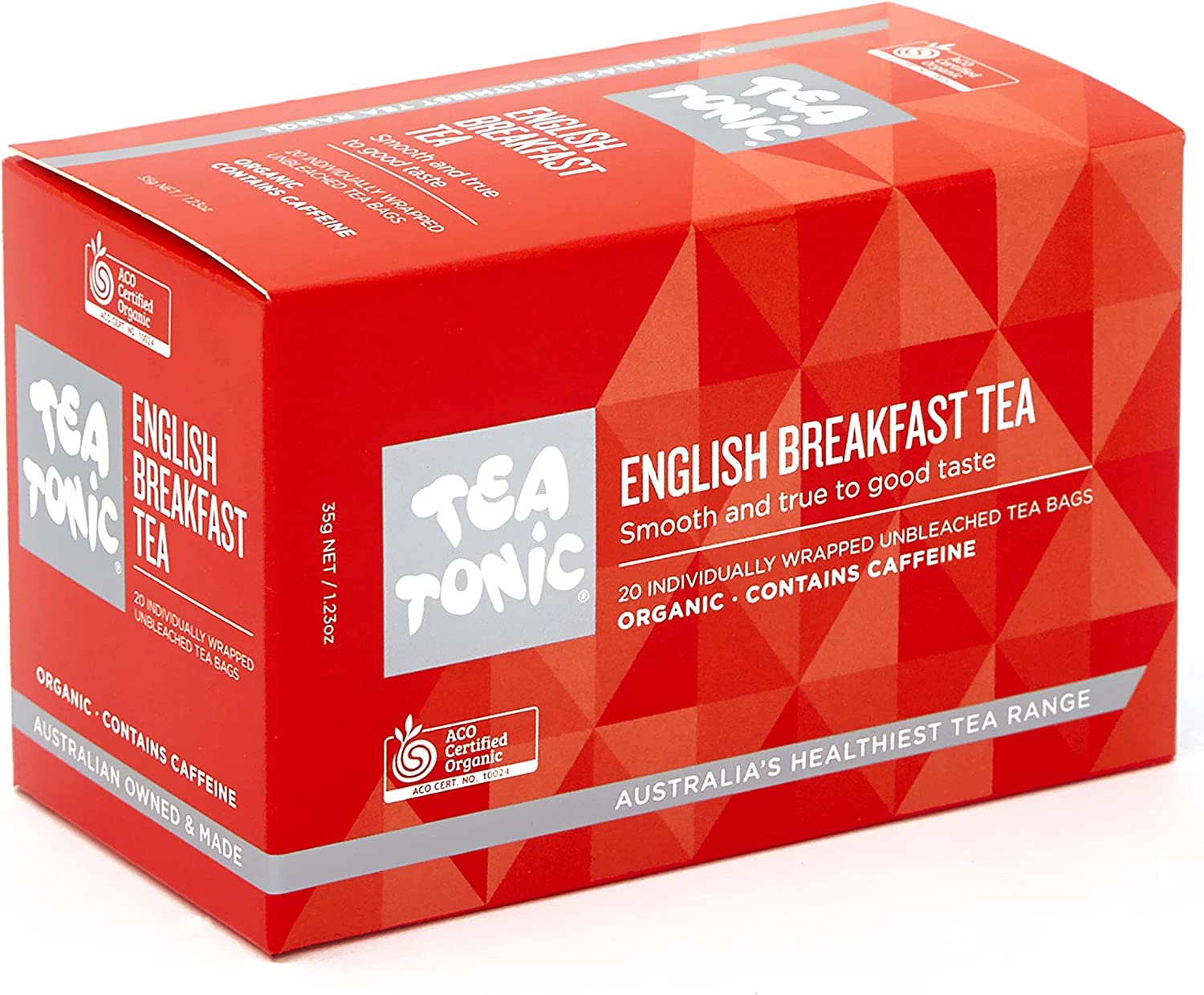 Tea Tonic English Breakfast Tea 20 Teabags image number 1
