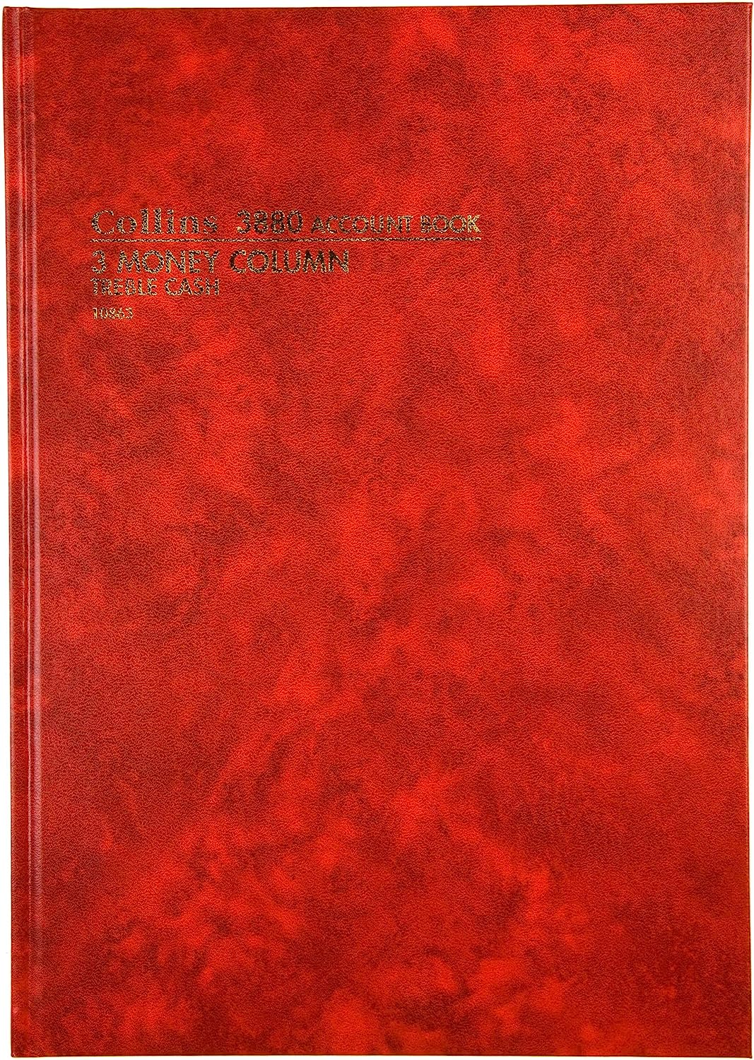 Collins 3880 Series 3 Money Column Treble Cas Account Book
