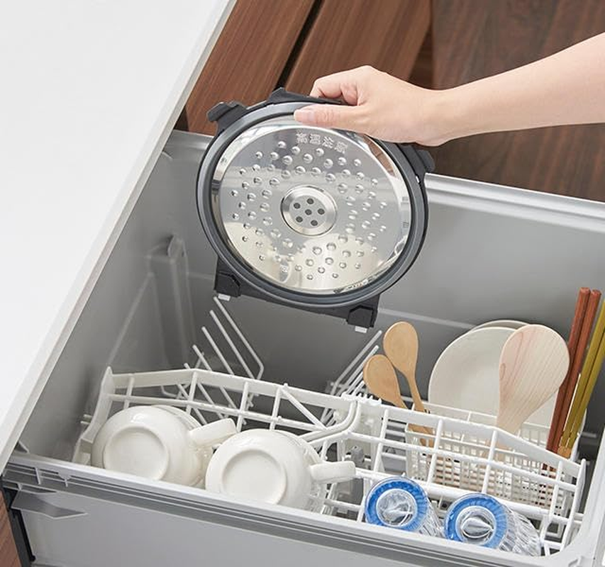 Tiger 5.5 Cup 1.0Litre JPW-G10A Induction Heating IH Multi-Functional Rice Cooker, Dark Grey, Slow Cooker, Programmable Menu, Pre-Set Times, Made in Japan, Australian Plug 240 Voltage image number 2