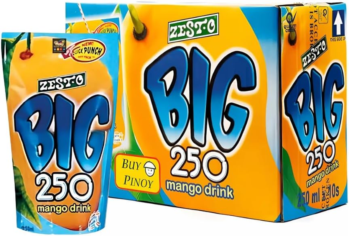 Zesto Big 250 Mango Drink 250Ml 10 Pack