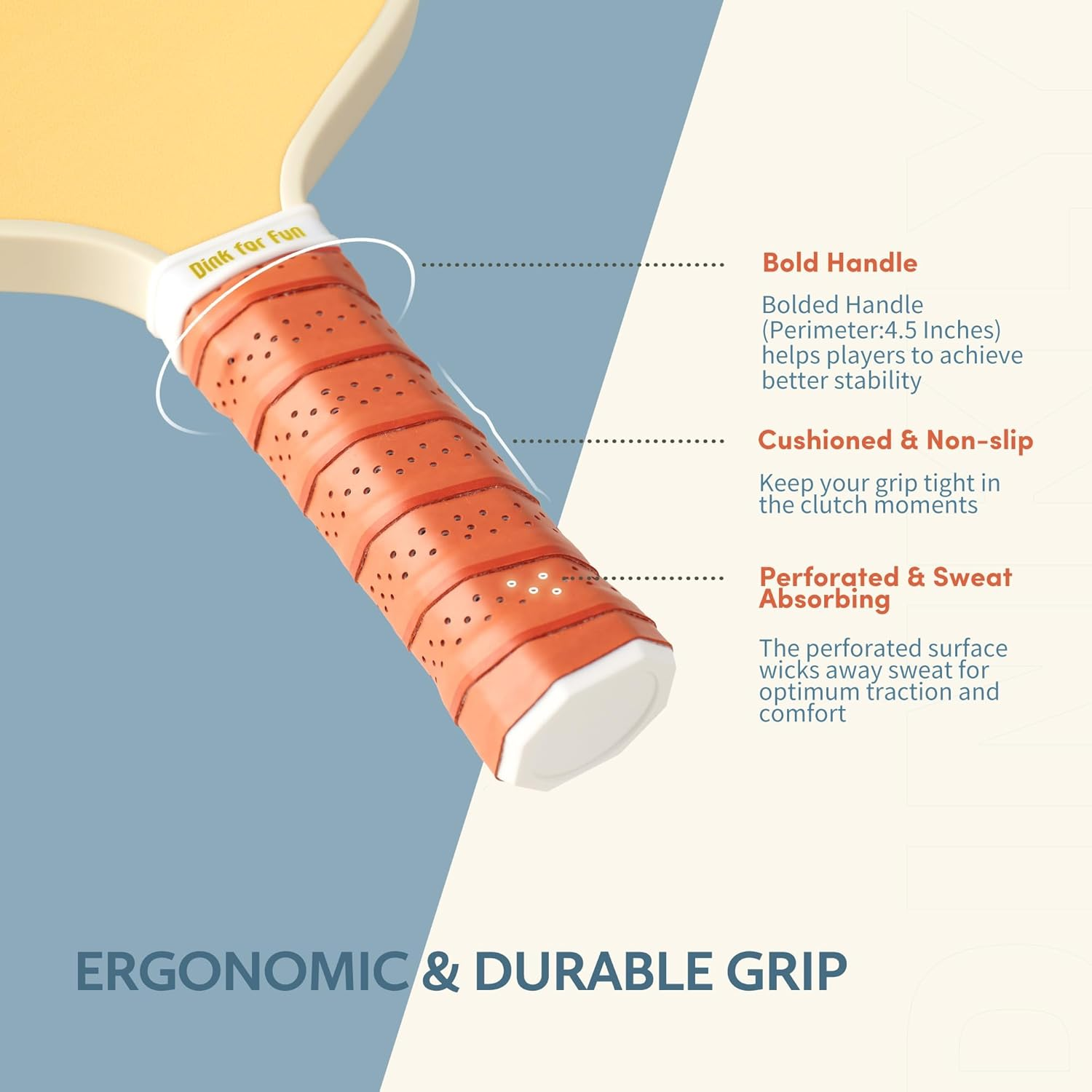 Pickleball Paddles Set of 2/4- USAPA Approved Graphite/Fiberglass Pickleball Racket, 2 Pickleball Rackets, 4 Balls and 1 Portable Carry Bag, Aesthetic Pickle Ball Set for Men Women Beginners