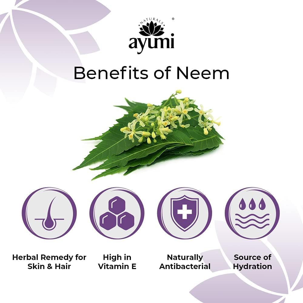 Ayumi Neem & Tea Tree Body Scrub. Vegan, Cruelty-Free, Dermatologically-Tested, 2 X 200Ml image number 1