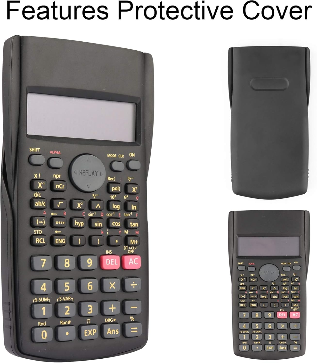 2-Line Engineering Scientific Calculator Function Calculator for School and Business (HY-82MS)