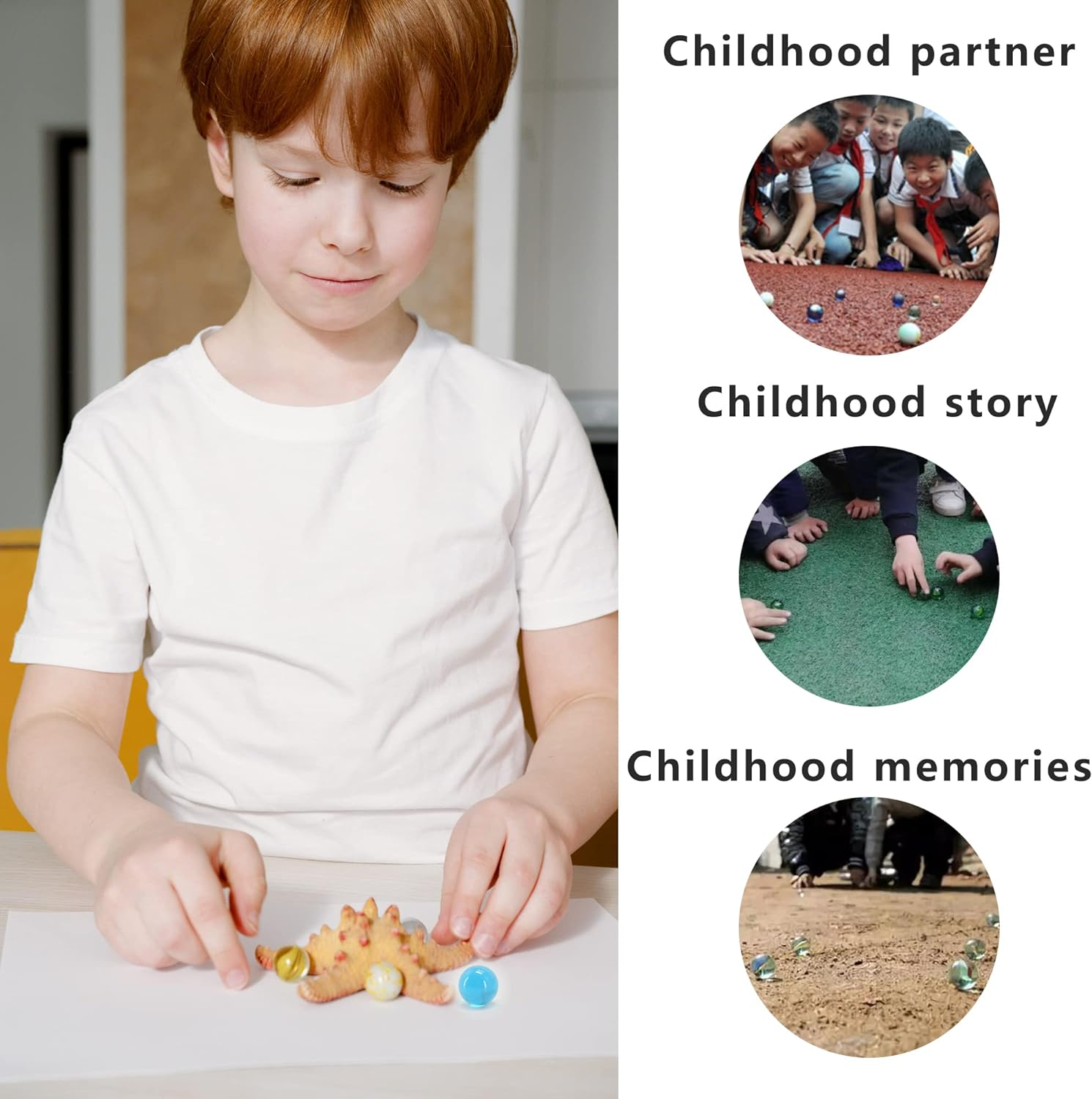 Qich&reg; 12Pieces Assorted Color 1" Shooter Marbles image number 5