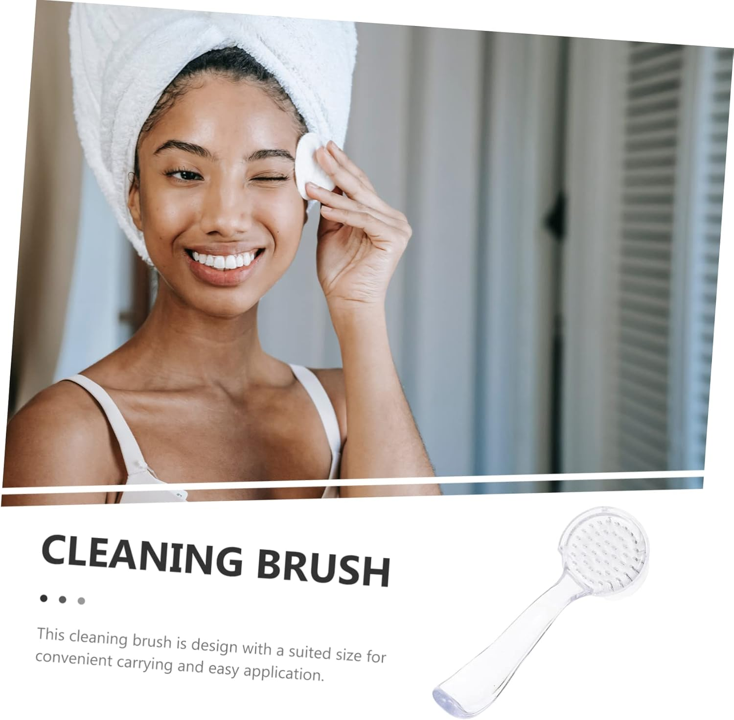 6Pcs Manicure Brush Fingernail Brush Tool Nail Cleaner Compact and Comfortable