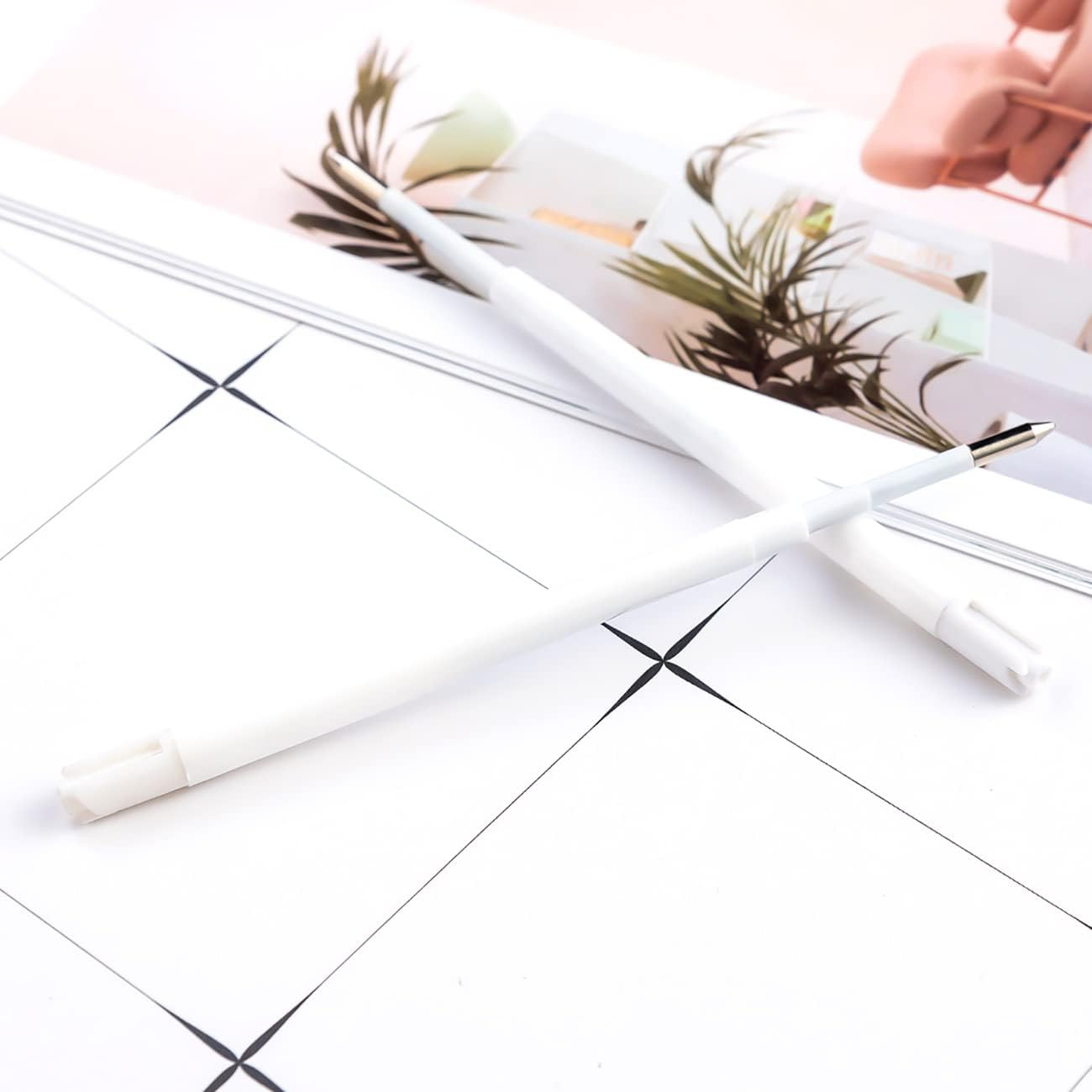 Floral Pens Set Retractable Ballpoint Pen Fancy Metal Flower Pens Black Ink Refills Gift Box for Readers