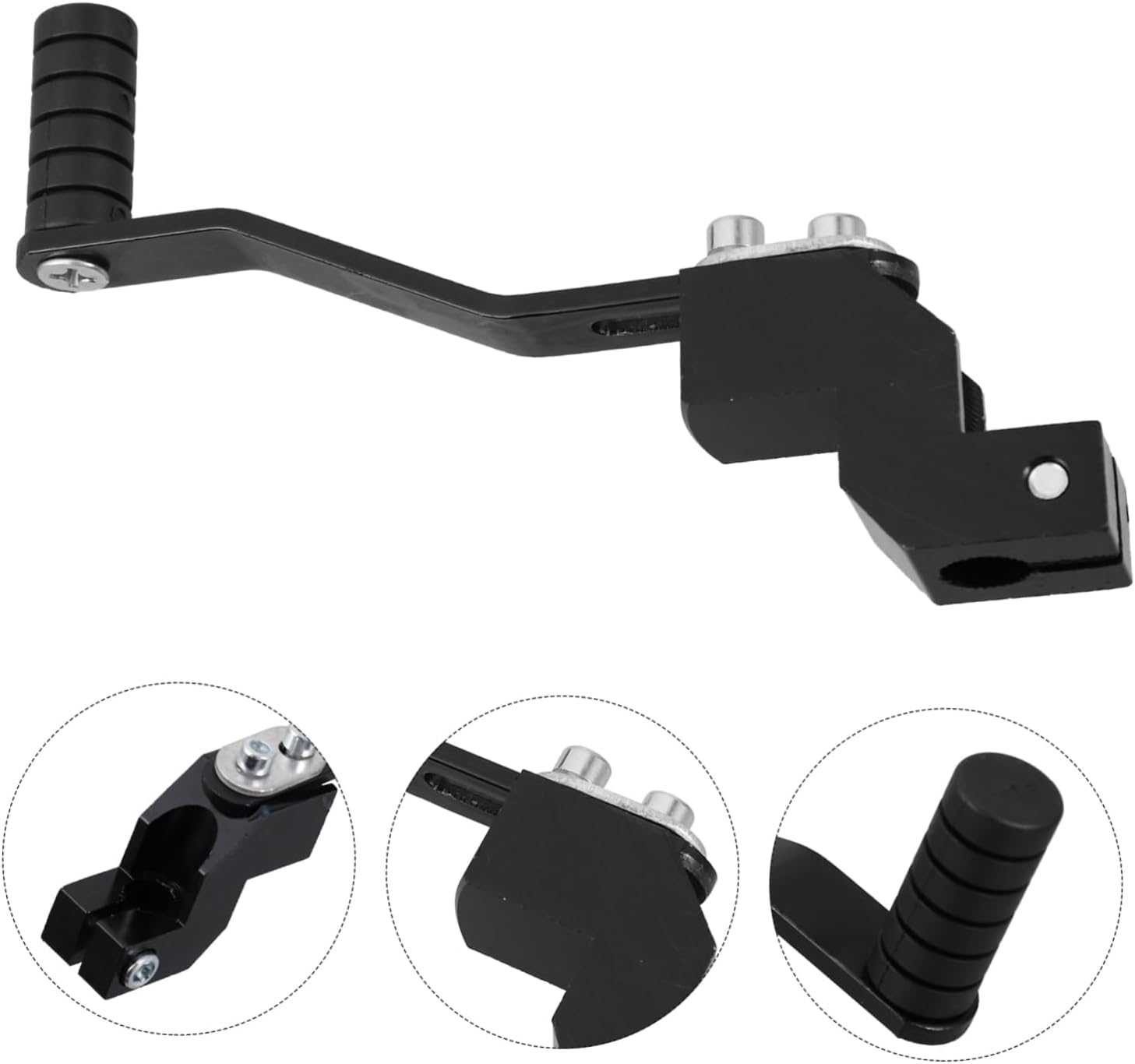 Motorcycle Gear Shifter Lever Black Modified Gear Foot Lever Compatible Motorbikes for Riding image number 1