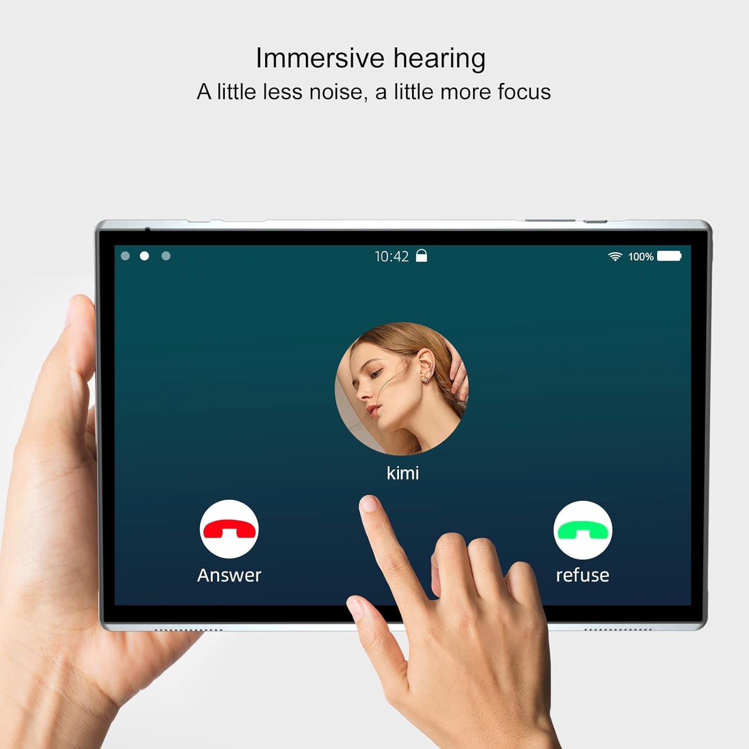 10 Inch Tablet Android 15 Tablet PC, 10.1" Android Tablets DDR4 8GB RAM(5GB Expand) 32GB ROM 2MP+8MP Dual Camera Wifi-6 BT Support 1TB Expand 10 in IPS Tab 6000Mah Battery Powerful Performance Tablets - Blue image number 2