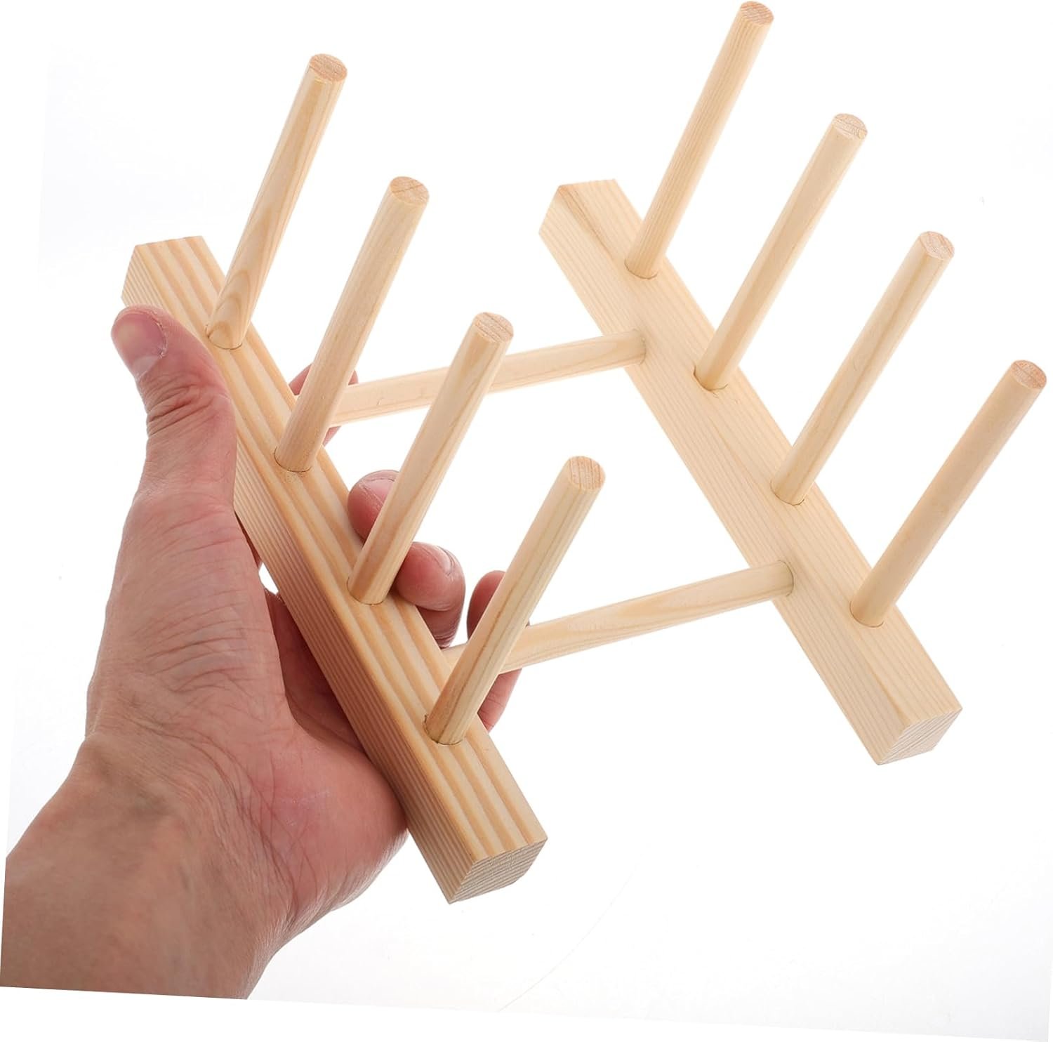 Nail Display Board Holder with Slots Sturdy False Nail Sample Rack and Exhibitions for Tips and Designs image number 1