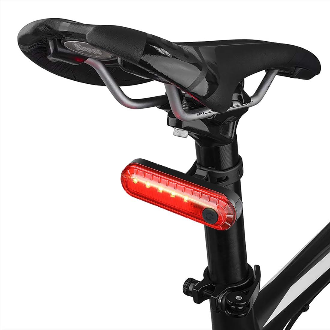 Bike Tail Light, Bicycle Rear Lights USB-C Rechargeable LED Cycling Safety Flashlight with 4 Light Mode for Road Mountain Night Riding & Adults Men Women - 4 Pack image number 5