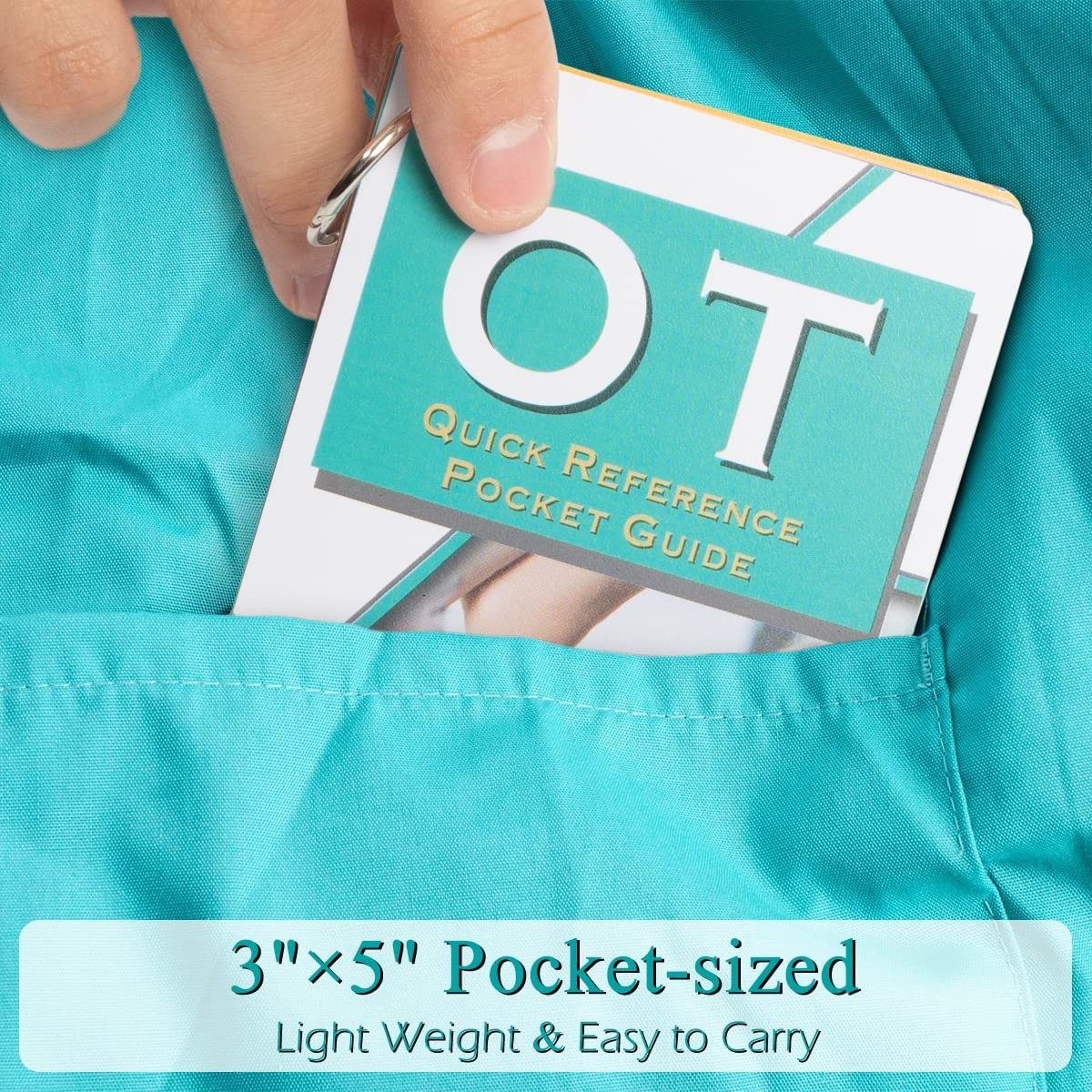 Uniarea Occupational Therapy Reference Pocket Guide - Must Have OT Resource, 32 Pages OT Quick Tips for OT Student Occupational Therapist Gifts, 17 Cards Pocket Sized 3"&times;5" - General Adult Rehab Set image number 6