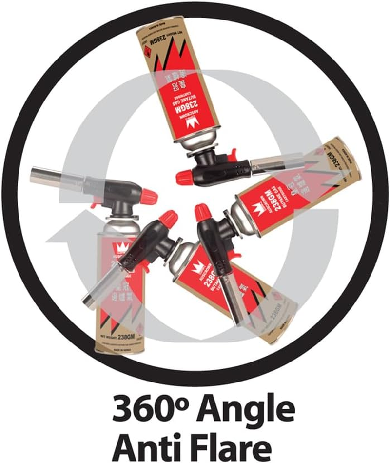 Auscrown Butane Gas Blowtorch/Cook'S Blowtorch with Australian Gas Safety Certification image number 3