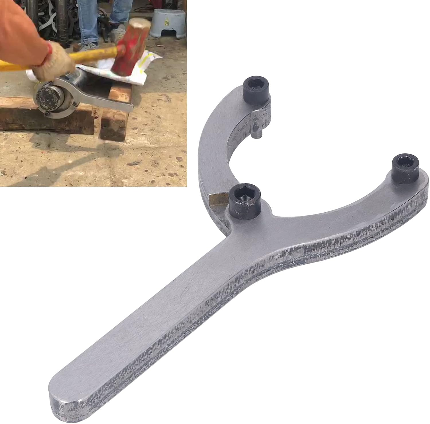 0.79 to 8.27In Adjustable Gland Nut Wrench, Alloy Steel Adjustable Gland Nut Spanner, Hydraulic Cylinder Wrench, Hydraulic Cylinder Spanner for Loaders