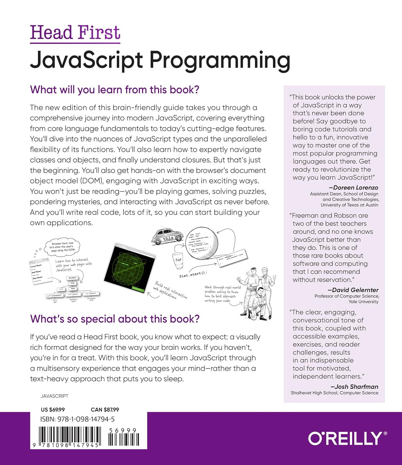 Head First Javascript Programming: a Learner'S Guide to Modern Javascript image number 1