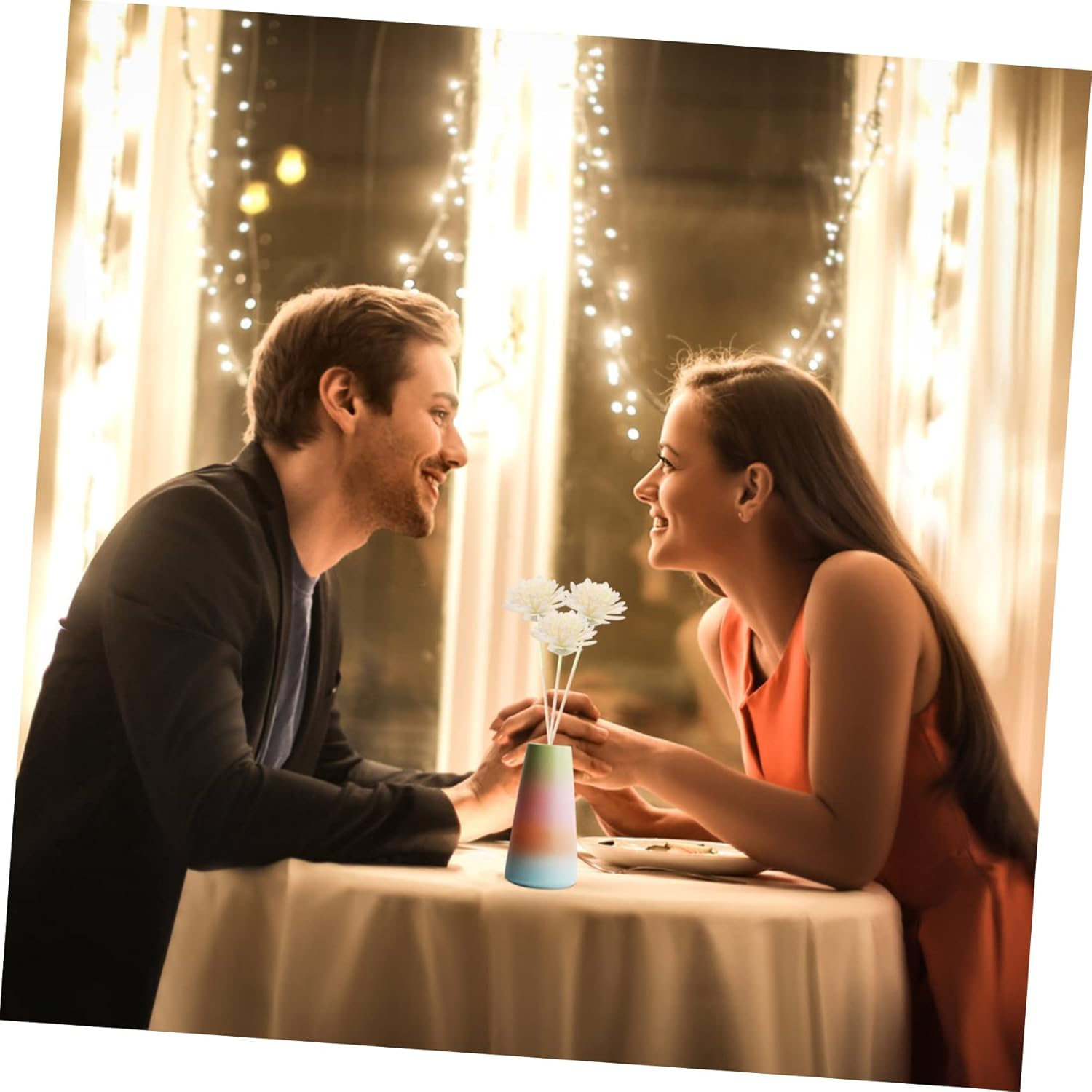 COHEALI 200Pcs Essential Oil Diffuser Flowers Pe Chrysanthemum Aromatherapy Floral Scent Diffuser Home Fragrance image number 2