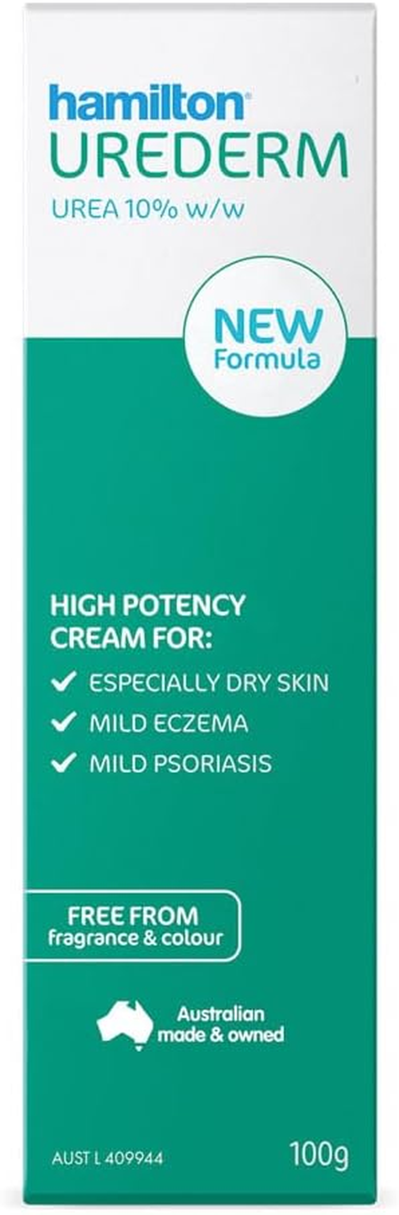 Hamilton Urea 10% Urederm Cream 100 G