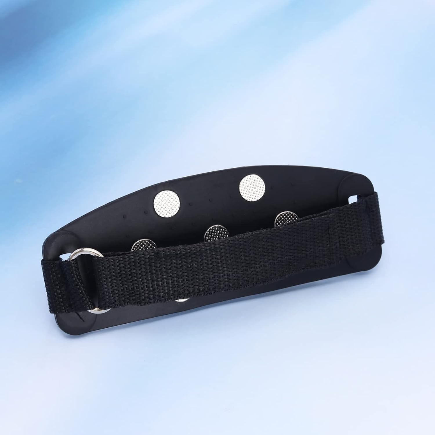 Emagtech 1 Pair Slip-On Shoe Grippers 7 Studs Ice Snow Grips Snow Walk Traction Cleats Crampons anti Slip Spikes Grips for Shoes Trainers Boots image number 5