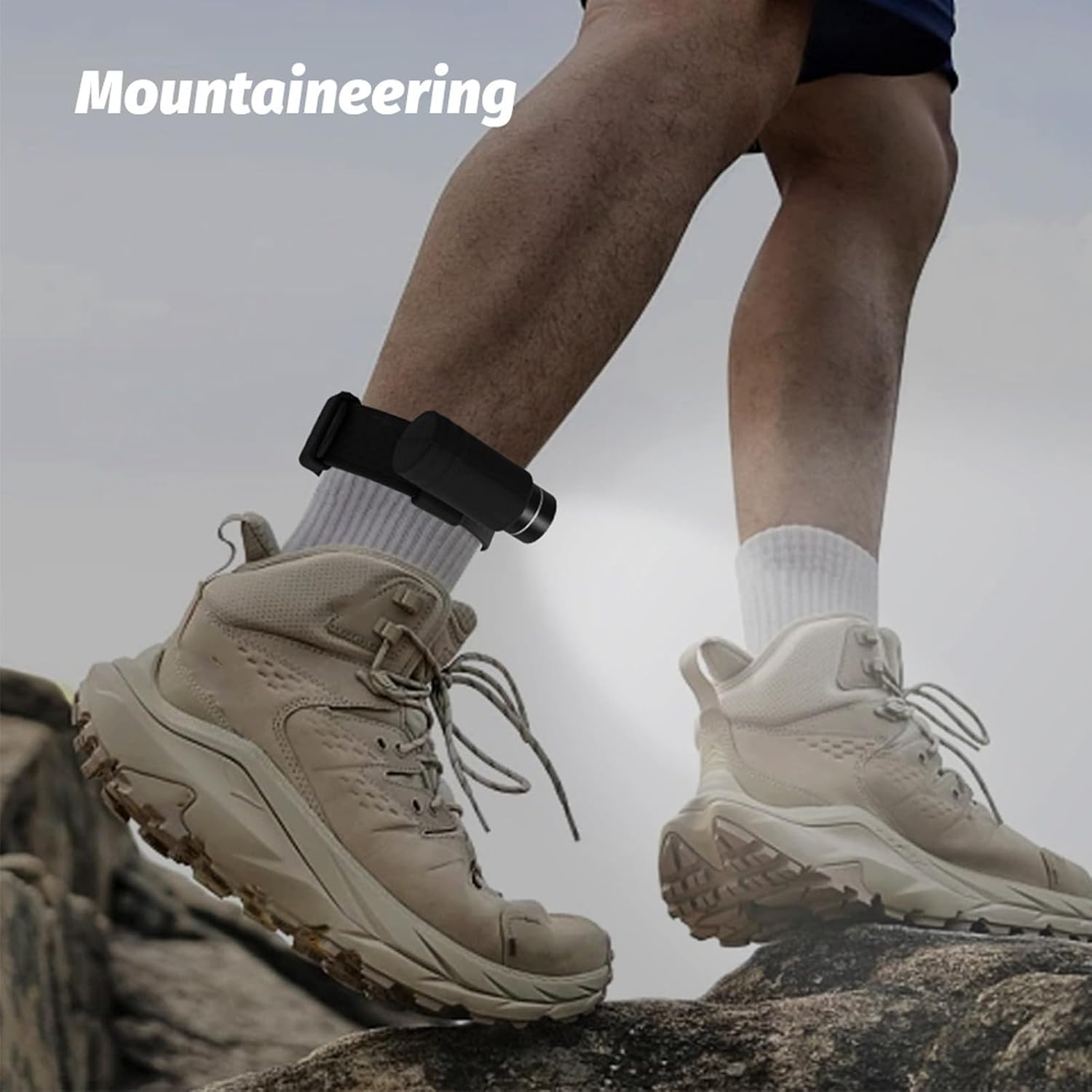 Wrist Flashlight Watch, High Brightness IP5 Waterproof, 3 Modes, Long-Lasting, Aluminum Alloy Housing for Night Activities image number 5