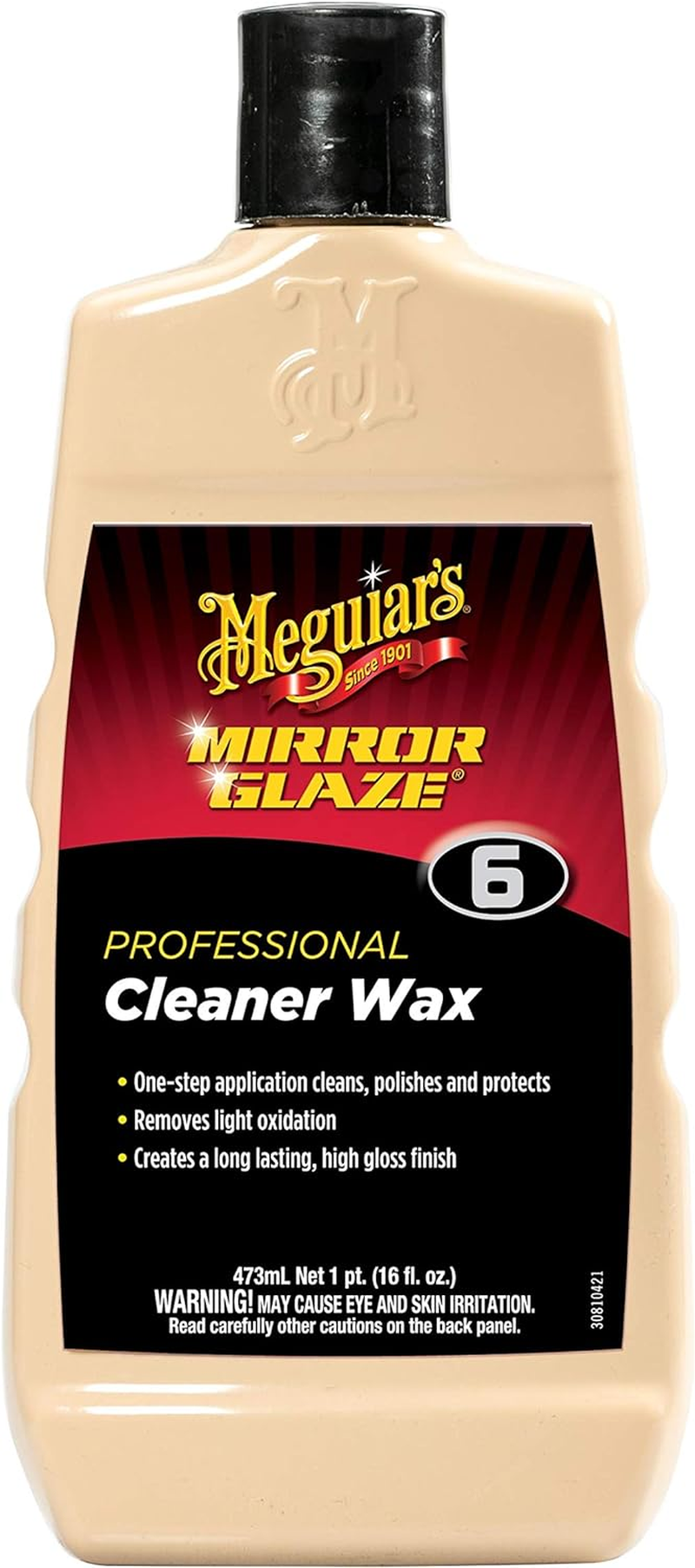 Meguiar'S M0616C Mirror Glaze Cleaner Wax, 16-Ounce, (Non-Carb Compliant) image number 2