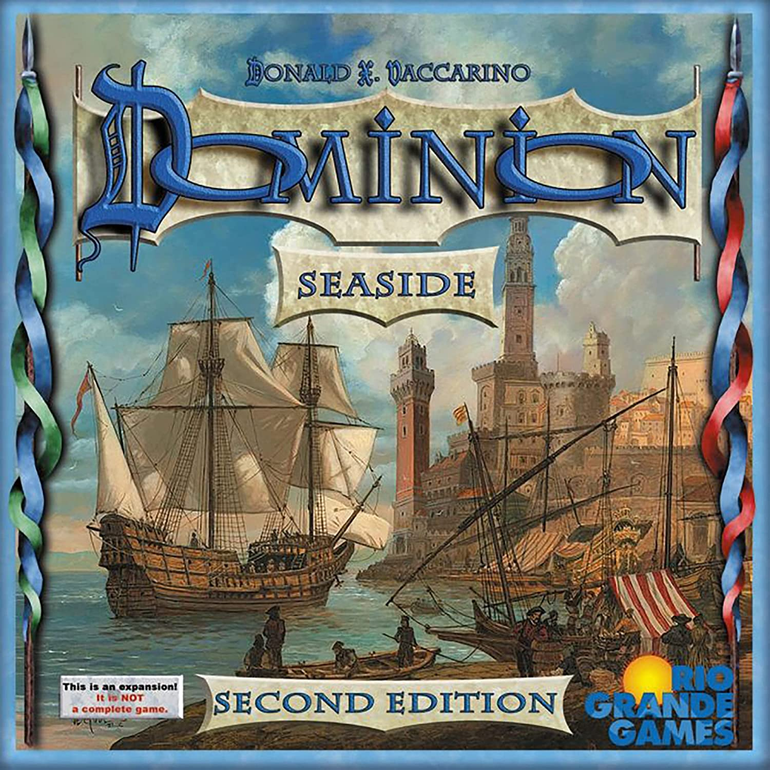 Rio Grande Games Dominion - Seaside 2Nd Edition Board Game image number 3