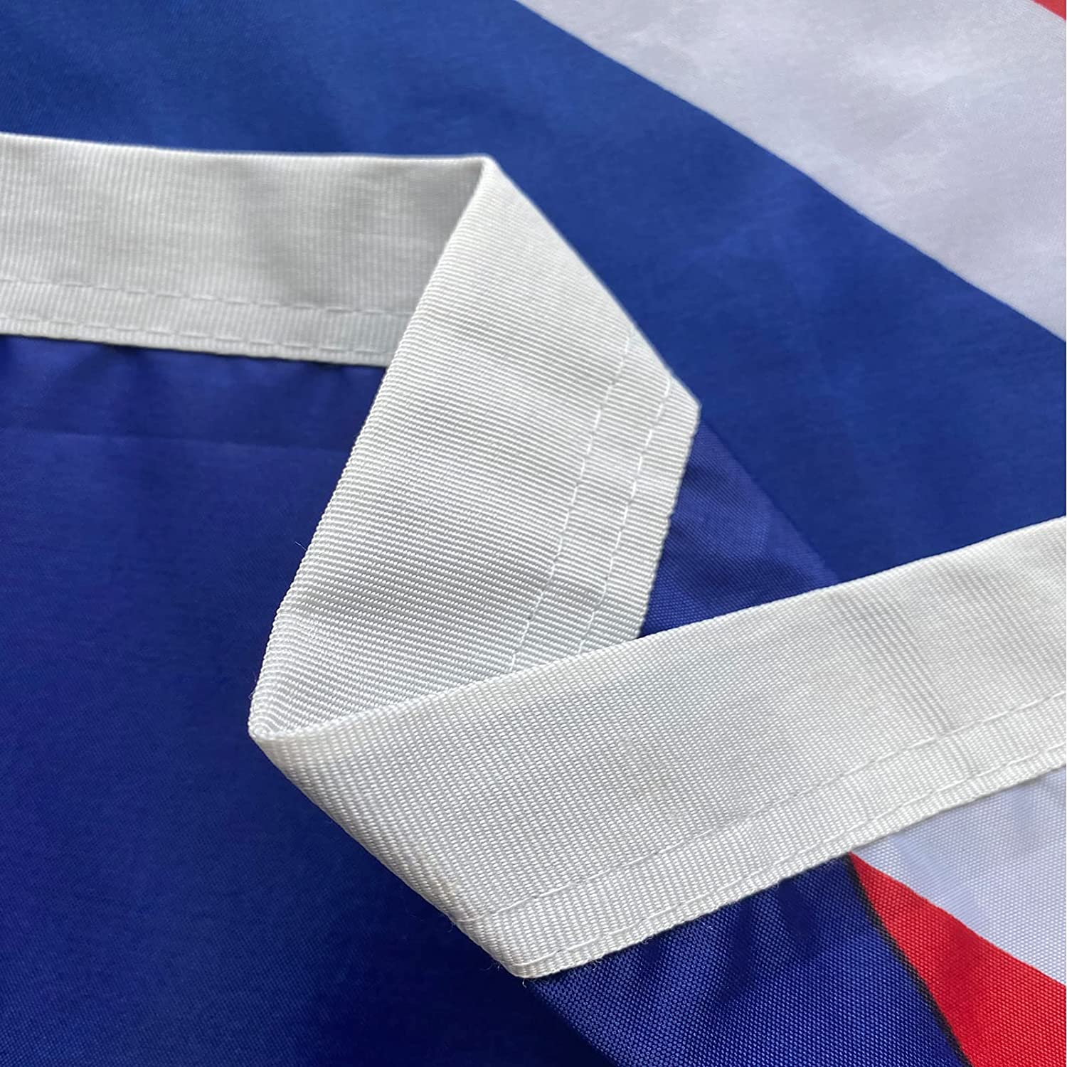 Australian Flag 3X5 Outdoor Double Sided- Heavy Duty 3Ply Australian National Flags Super Durable Flags 4 Rows Stitched Edge Canvas Header with 2 Brass Grommets image number 3