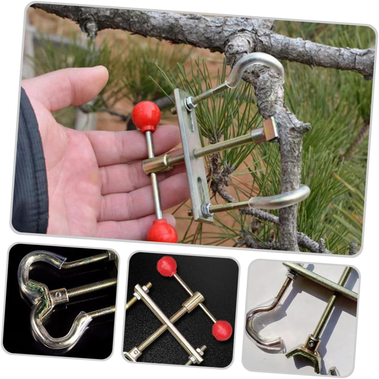 3Pcs Bonsai Styling Tool Branch Regulator Trunk Bender Easy Operation Bending Tool image number 1