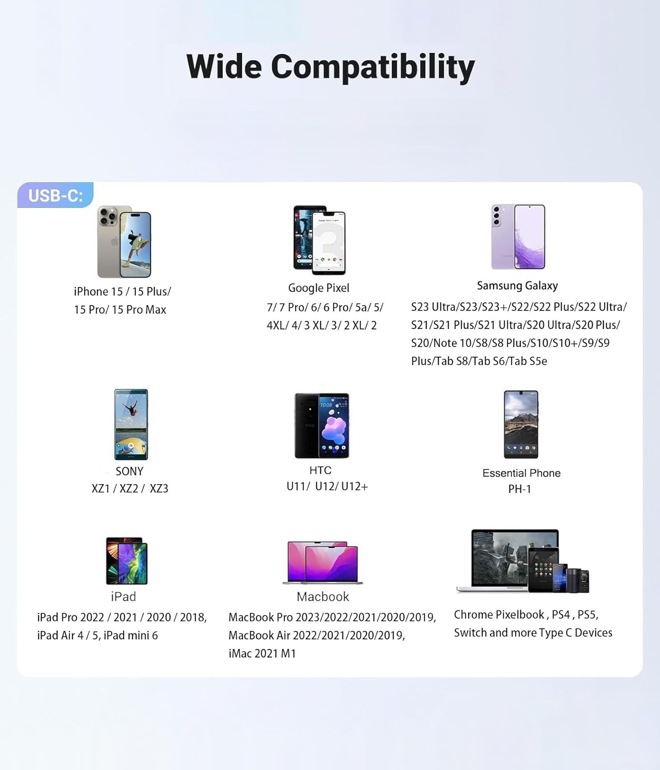 USB-C to AMI MMI Aux Cable for Apple Iphone 15/ Ipad Pro Compatible with Audi A3/A4/A5/A6/A7/A8/S4/S6/S8/Q5/Q7/R8/TT 2011-2016, VW CC Magotan with MMI 3G System (3.3FT), AS20240319 image number 3