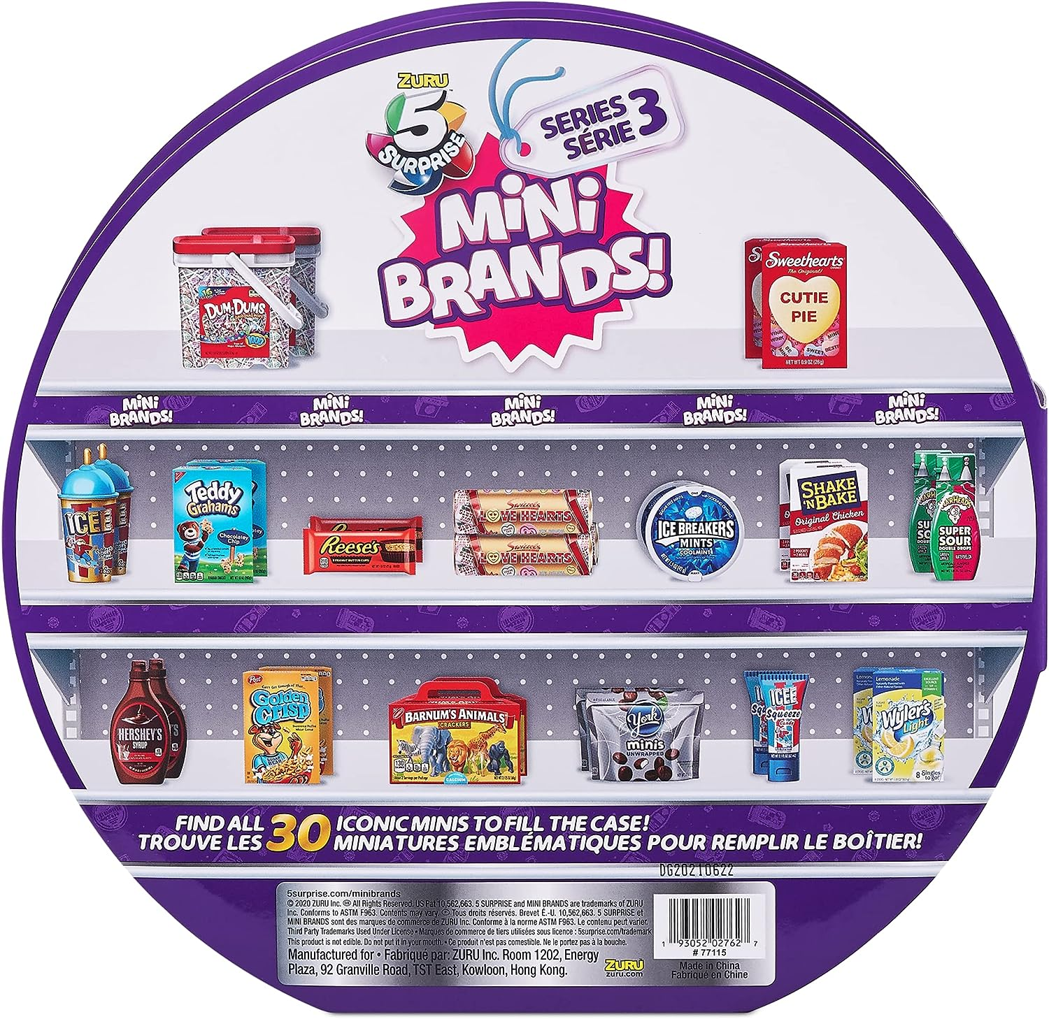 5 Surprise-Mini Brands-Series 3 Collectors Case(4Pcs Mini Product) by ZURU, Multi, 77115-S001 image number 5