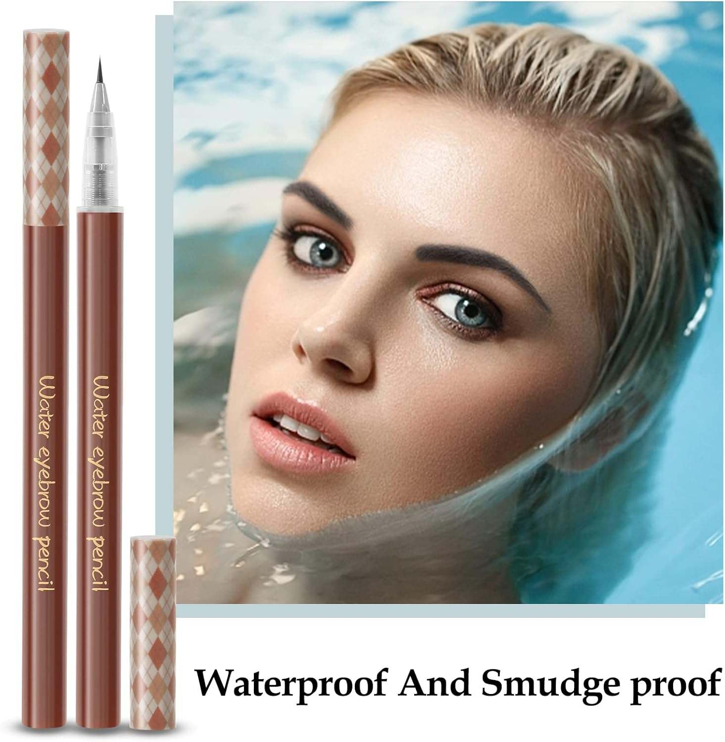 Boobeen Liquid Eyebrow Pen, Micro Brow Pen-0.01Mm Precision Tip, Eyebrow Filler Pencil Creates Natural Eyebrow Makeup Long Lasting image number 3