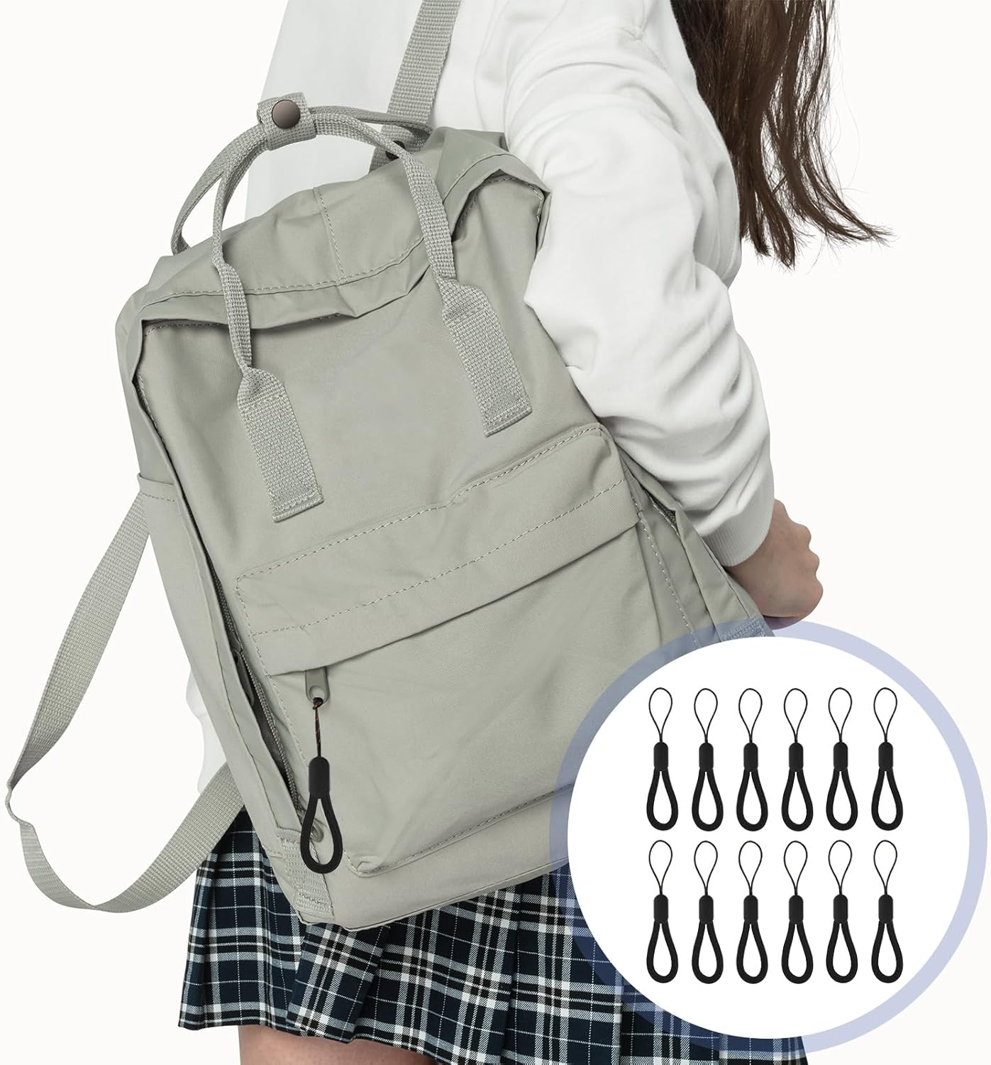 Amabro Adjustable Lanyard Finger Strap Wrist Lanyard Ring Lanyard Short Rope for Cell Phones, Phone Cases, Keys, Cameras, Etc