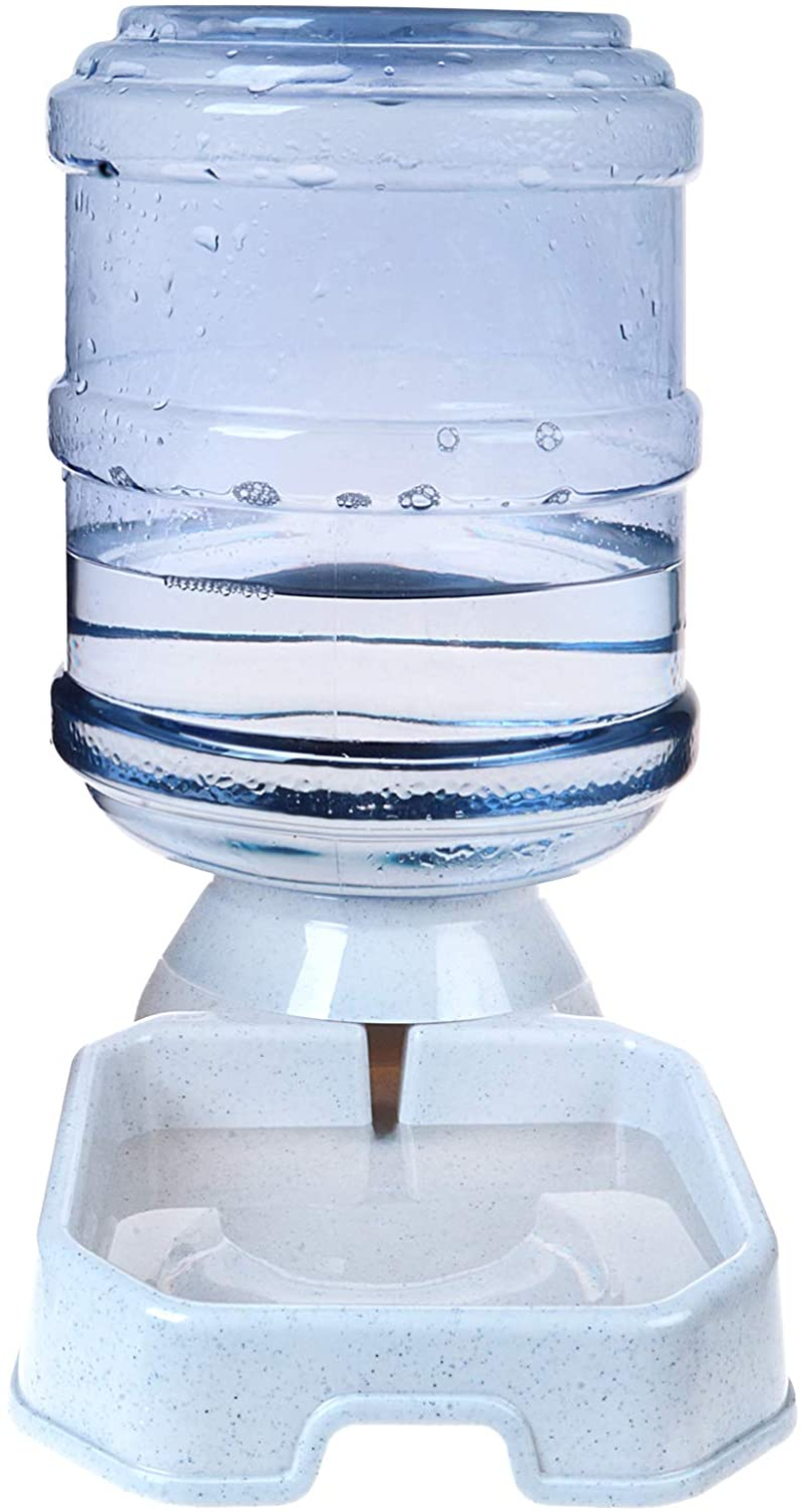 Pet Water Dispenser Station - 1 Gal Replenish Pet Waterer for Dog Cat Animal Automatic Gravity Water Drinking Fountain Bottle Bowl Dish Stand image number 6