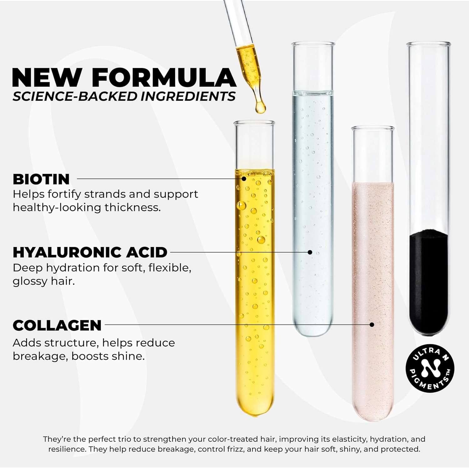 Naissant Cool Black Hair Toning Mask | Ultra High-Purity Pigments | Neutralizes Red & Orange Undertones | Hyaluronic Acid, Collagen & Biotin | Paraben, Ammonia & Sulfate Free | 10.1 Fl. Oz image number 3