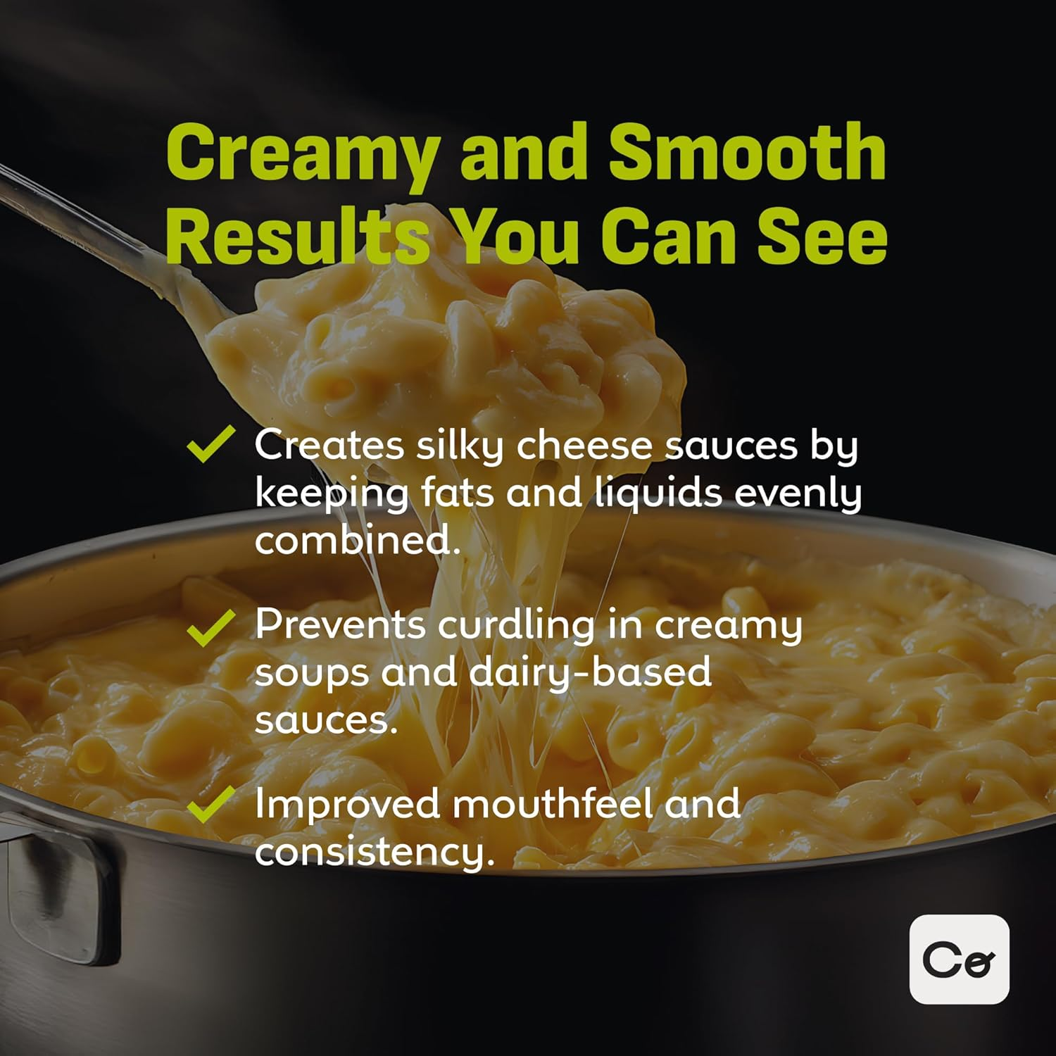 Coolinario Sodium Citrate (2 Oz) Ph Buffer & Emulsifier for Smooth Cheese, Sauces & Beverages | Enhances Creaminess & Reduces Acidity | Ideal for Molecular Gastronomy & Food Processing | Food-Grade image number 2