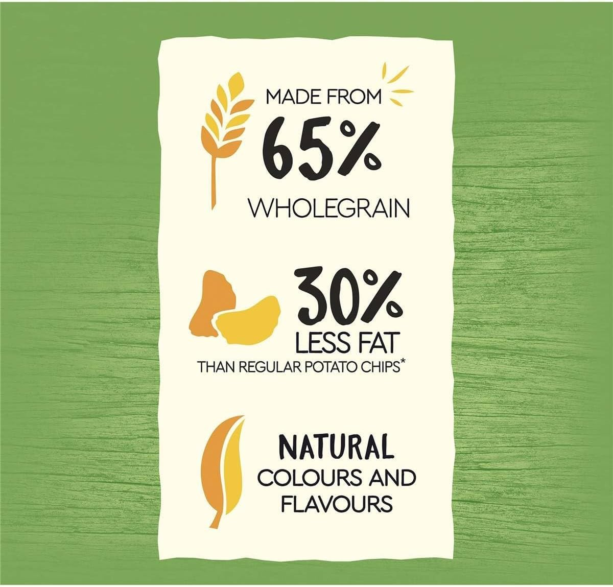 Grainwaves Sour Cream and Chives Wholegrain Chips Party Bag Share Pack 170G image number 1