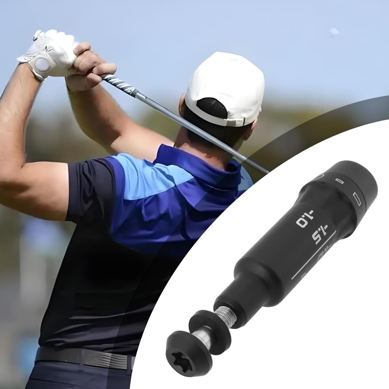 Emagtech 1 Pc 0.335 Golf Shaft Sleeve Adapter Sleeve Replacement Part Compatible with Ping G430, G425, G410, 410 plus Driver Fairway Wood Tip