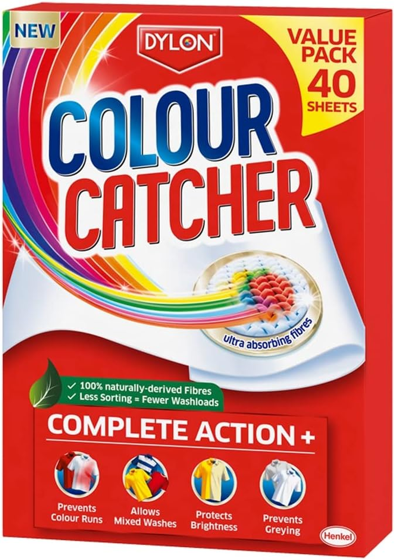 Dylon Colour Catcher Value Pack (40 Sheets) image number 1