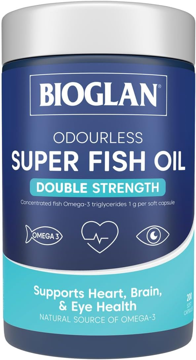 Bioglan Super Fish Oil (Odourless) 2000Mg Cap X 200 image number 2