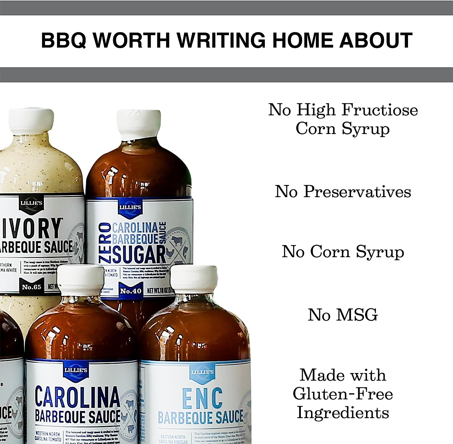 Lillie'S Q Gold BBQ Sauce, 567 G