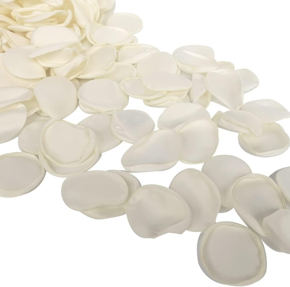 200Pcs Silk Rose Petals Burgundy Artificial Flowers Petals Flower Girl for Wedding Romantic Night Valentines Party Dinner Table Decoration image number 6