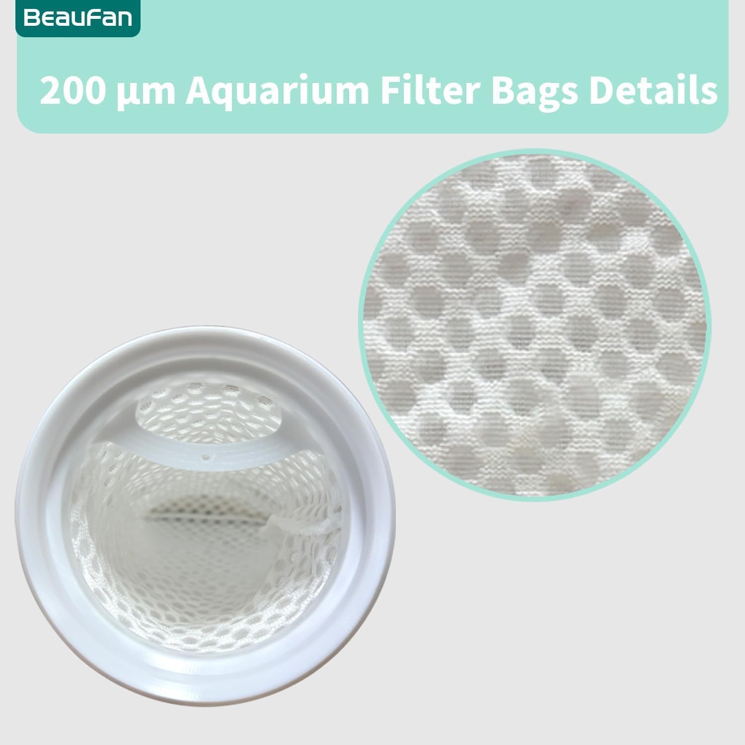 Aquarium Filter Sponge Mat, 2PCS Fish Tank Filter Sponge Pre-Filter Foam Roll Biochemical Reusable Filter Cotton Pad Cut to Fit Most Fish Tank Water Cleaning Supplies (C) image number 1