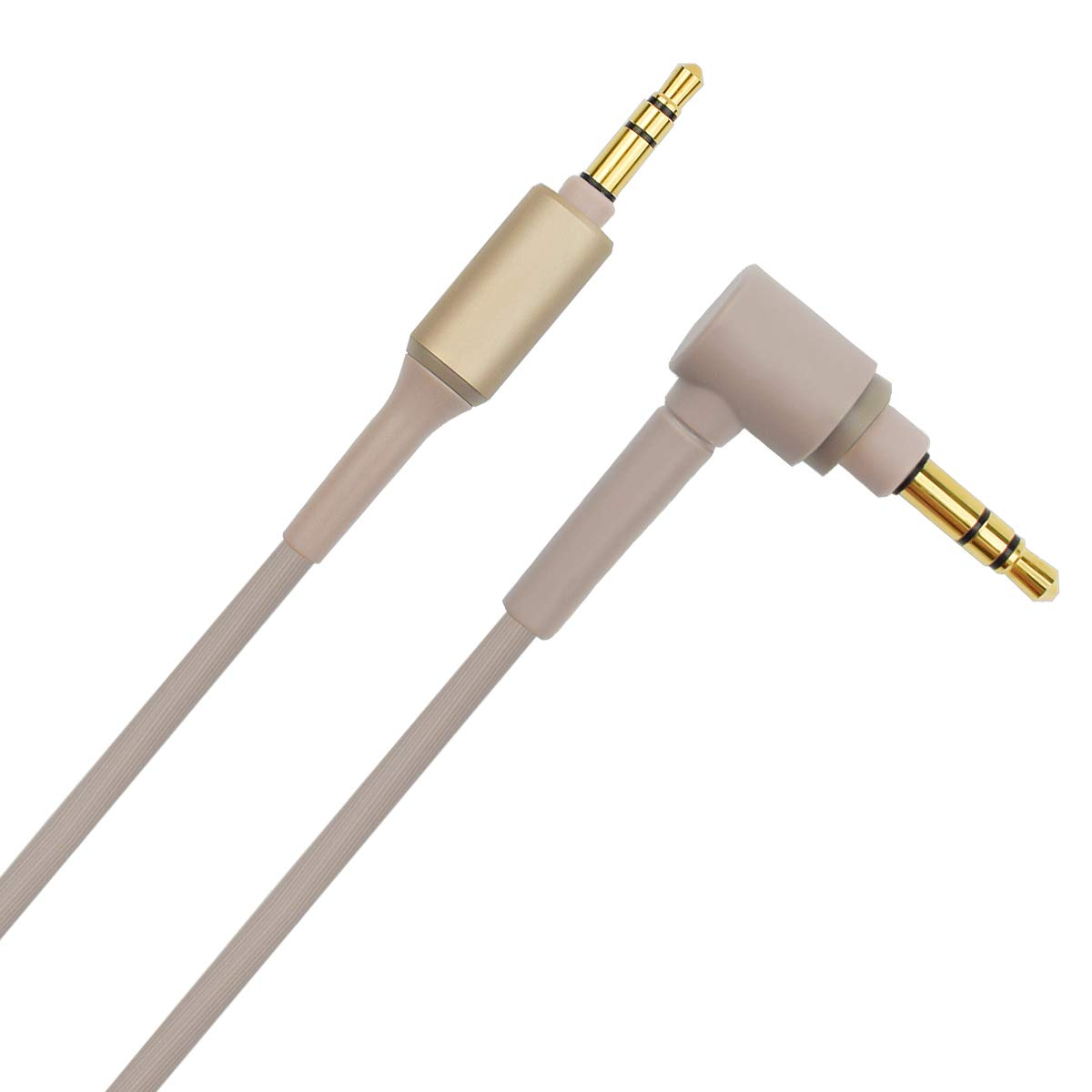 WH-1000XM3 Replacement Headphone Audio Cable Cord Compatible with Sony WH-1000XM4 MDR-1000X MDR-XB950BT MDR-10R MDR-10RC MDR-10RBT MDR-NC50 MDR-NC200D Headphones 3.5Mm Jack(Gold) image number 2
