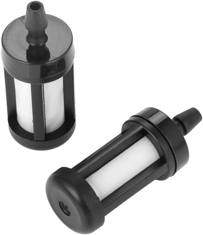 Sagasave 7 Pcs Lawn Mower Fuel Line Kit, Fuel Pipe Service Kit with Primer Bulb, Spark Plug and Air Filter for Stihl FS38 FS45 FS46 FS55 KM55 KM55C image number 2