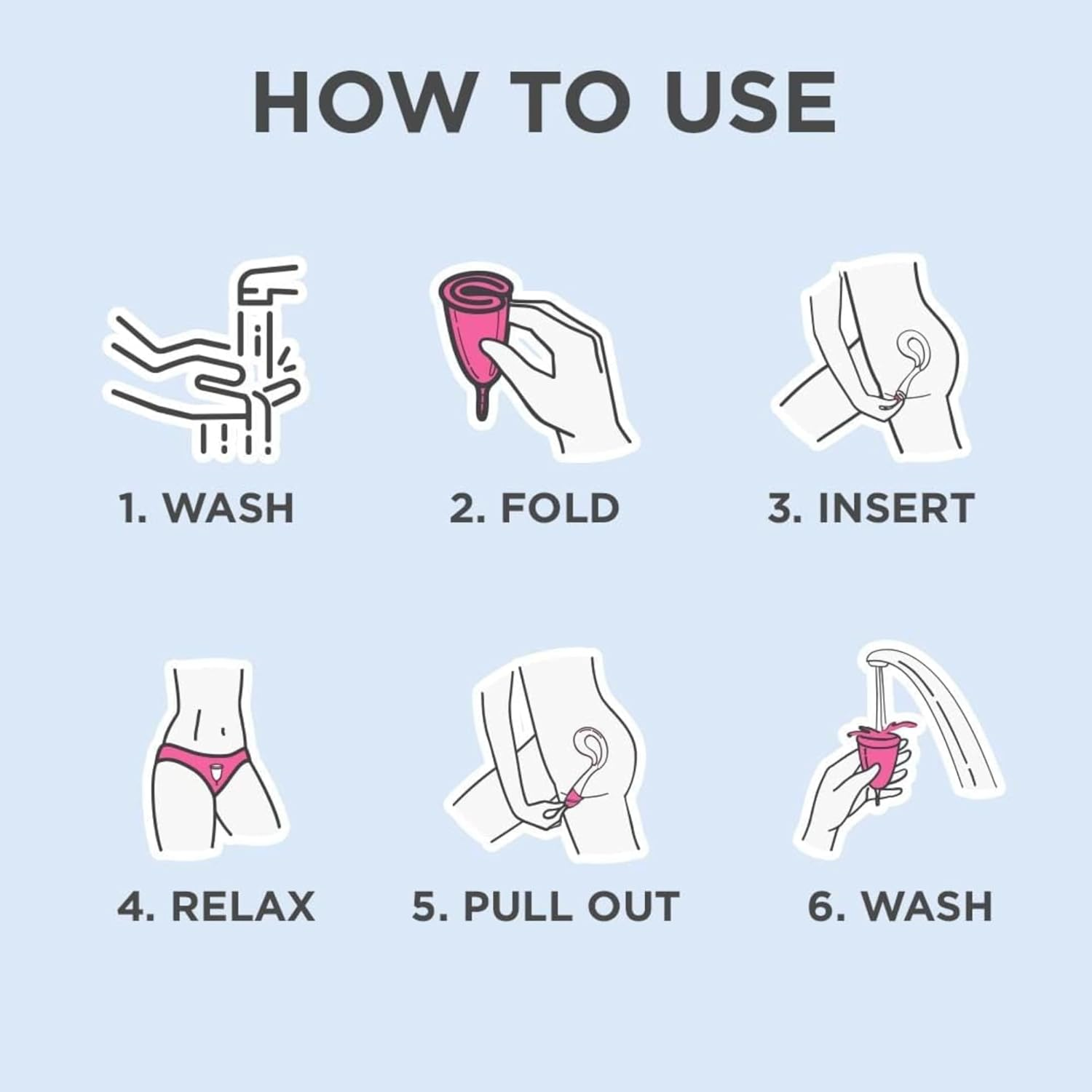 PEE SAFE Menstrual Cup (Small), Suitable for 18 Years & Below, Period Cup, 100% Medical Grade Silicone, Menstrual Cup, Comes with Travel Friendly Pouch | Leakage Proof & Infection Free image number 1