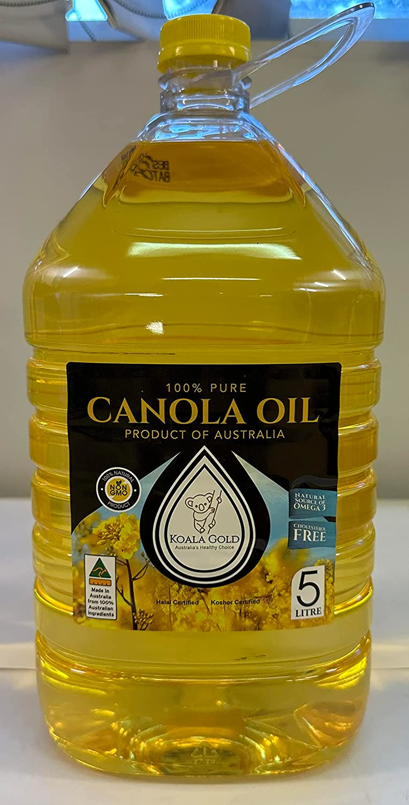 Koala Gold 100% Pure Australian Canola Oil 5L image number 2