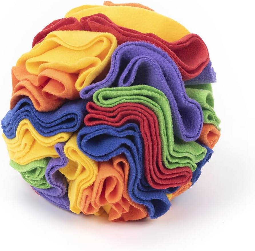 Pet Snuffle Ball Dog Puppy Slow Feeding Interactive Training Machine Washable AU L 20Cm