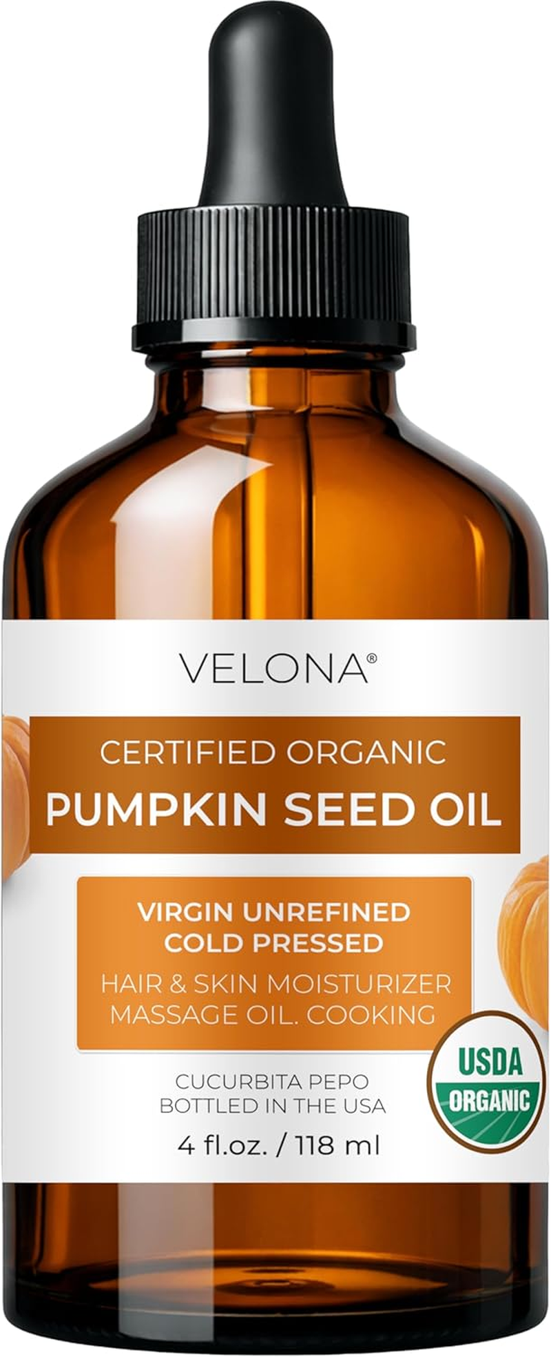 Velona Neem Oil USDA Certified Organic - 4 Oz | 100% Pure and Natural Carrier Oil | Virgin, Unrefined, Cold Pressed | Hair, Body and Skin Care | Use Today - Enjoy Results image number 4