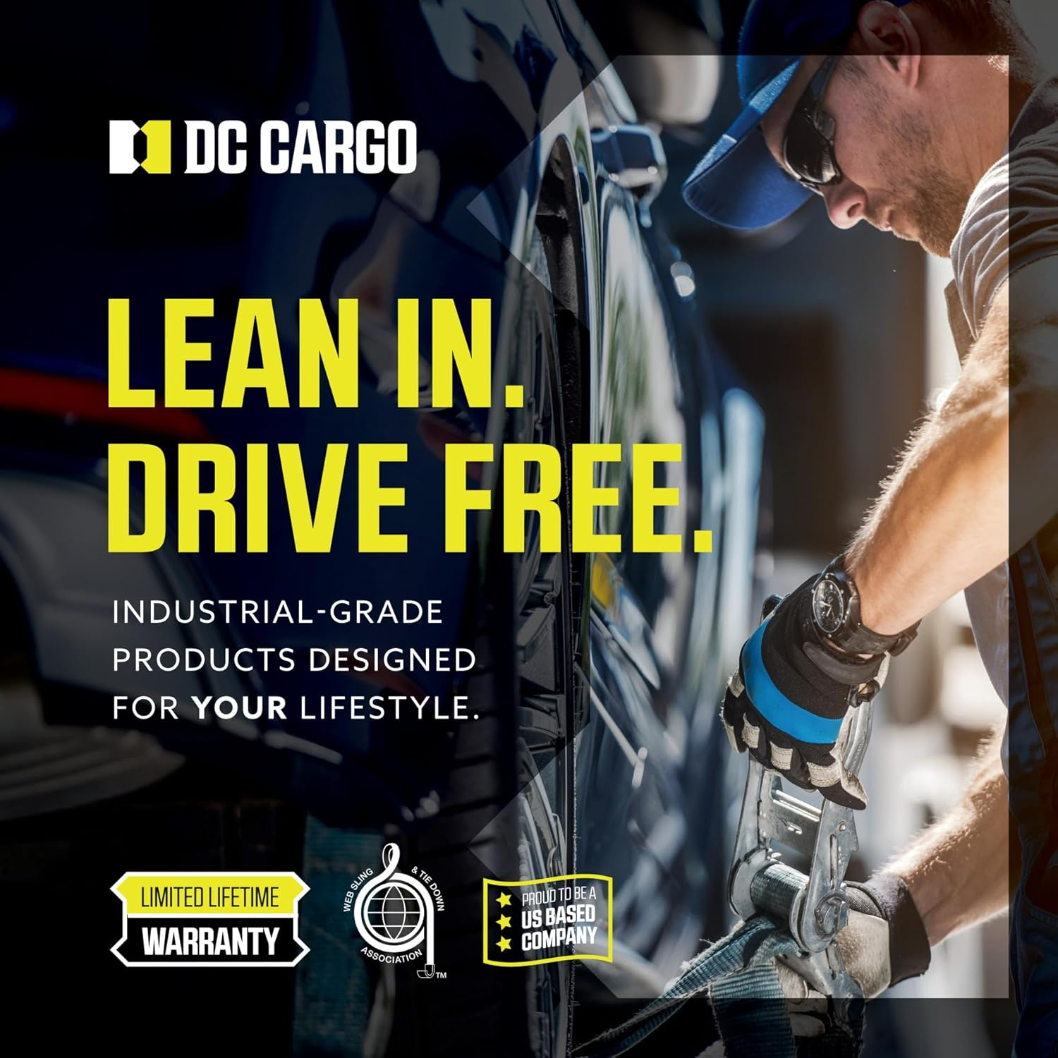 TEN Steel E-Track O Ring Tie-Down Anchors for Cargo Loads in Enclosed/Flatbed Trailer Truck (Etrack Rails Not Included) image number 4