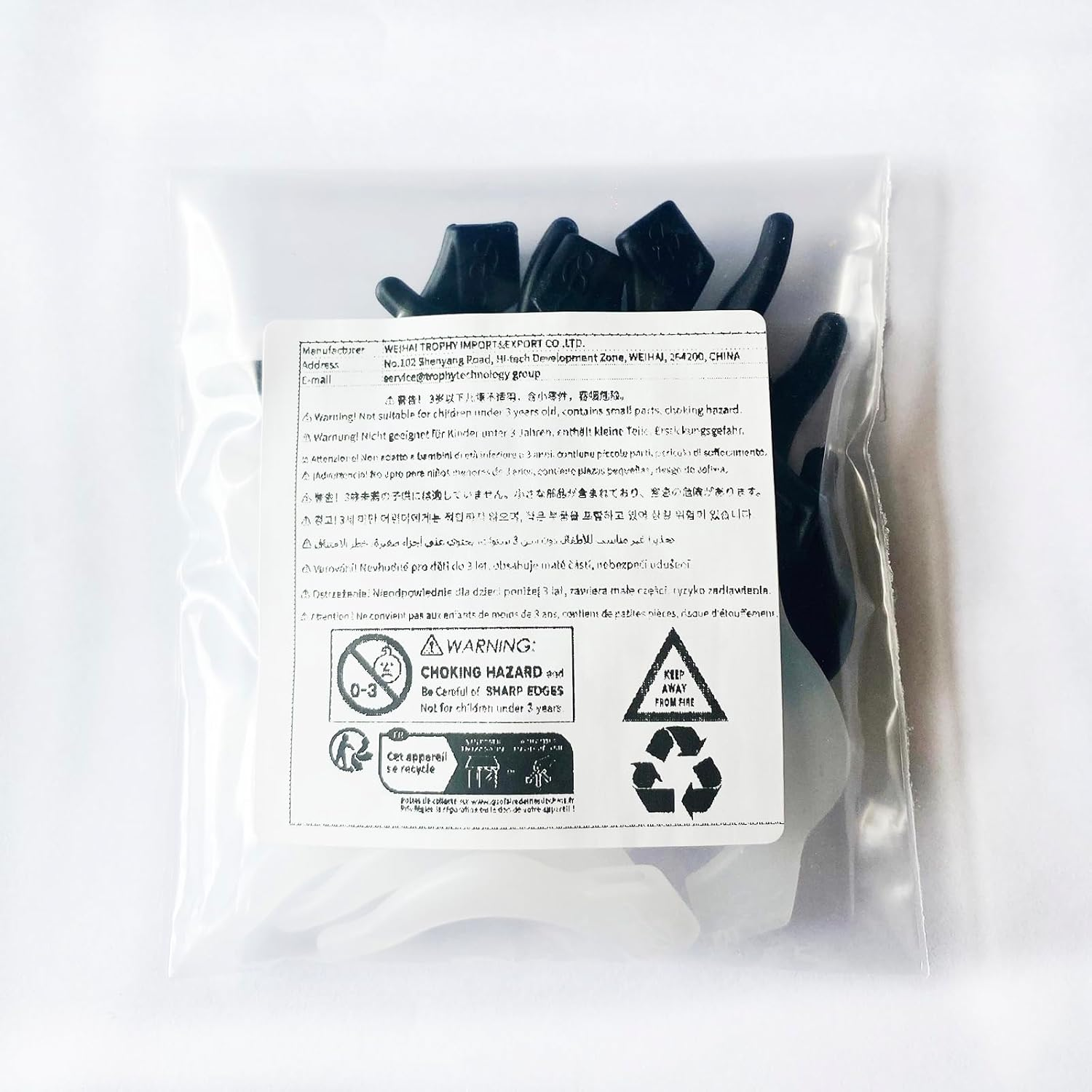 12 Pairs Silicone Elastic Eyeglass Ear Grips That Are Comfortable and Anti-Slip for Sunglasses Reading Glasses Eyewear image number 1