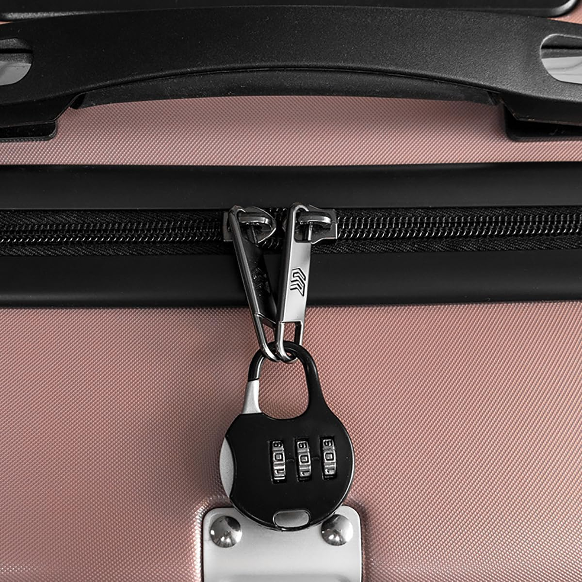 10 Pcs Mini Padlock with Password,Colorful Combination Padlocks 3 Digit Number Code Lock Security Padlock for Travel Suitcases Luggage Bag Case image number 4